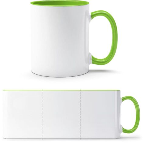 Weiß / Grün - front